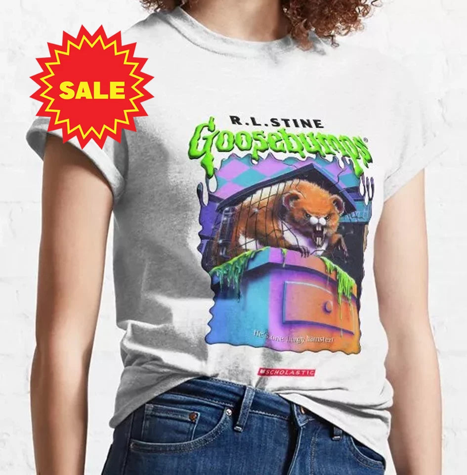 Funny Goosebumps Monster Blood Ii A Girl Who White T-Shirt PAL386