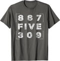 Retro Vintage Eighties Tee 8675309 Nostalgic and Funny 80's T-Shirt