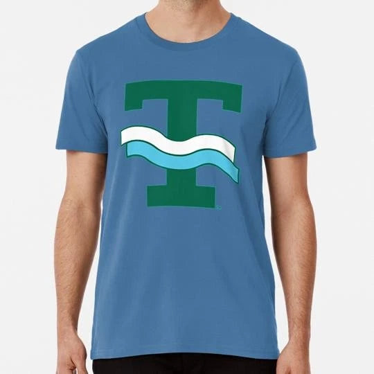 Tulane University Green Wave Vintage Logo Size S to 5XL Made in the USA T-Shirt