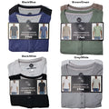 WP Weatherproof Men's 2 Pack Soft Short Sleeve Henley