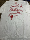Vintage Y2K Alabama Souvenir T-Shirt Somebody in Alabama Loves Me 2XL *Details*