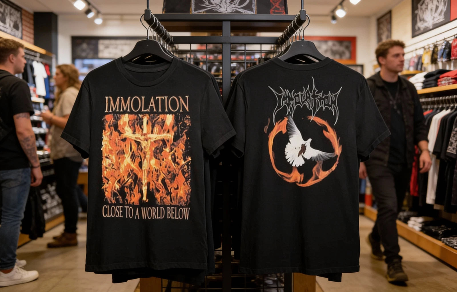 Immolation Band Close To A World Below 2sides T-shirt S to 5XL