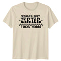 World's Best Farter I Mean Father Funny Dad Joke Graphic T-Shirt