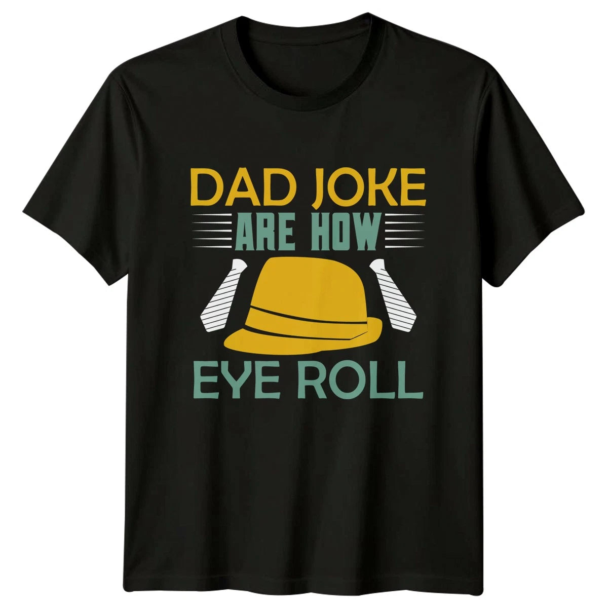 Dad Joke Are How Eye Mens T-Shirt Dad Jokes Parenting Fathers Day Gift For Him