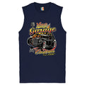 Vintage Garage Customs Est. 1990 Muscle Shirt Old School Retro Hot Rod Men's