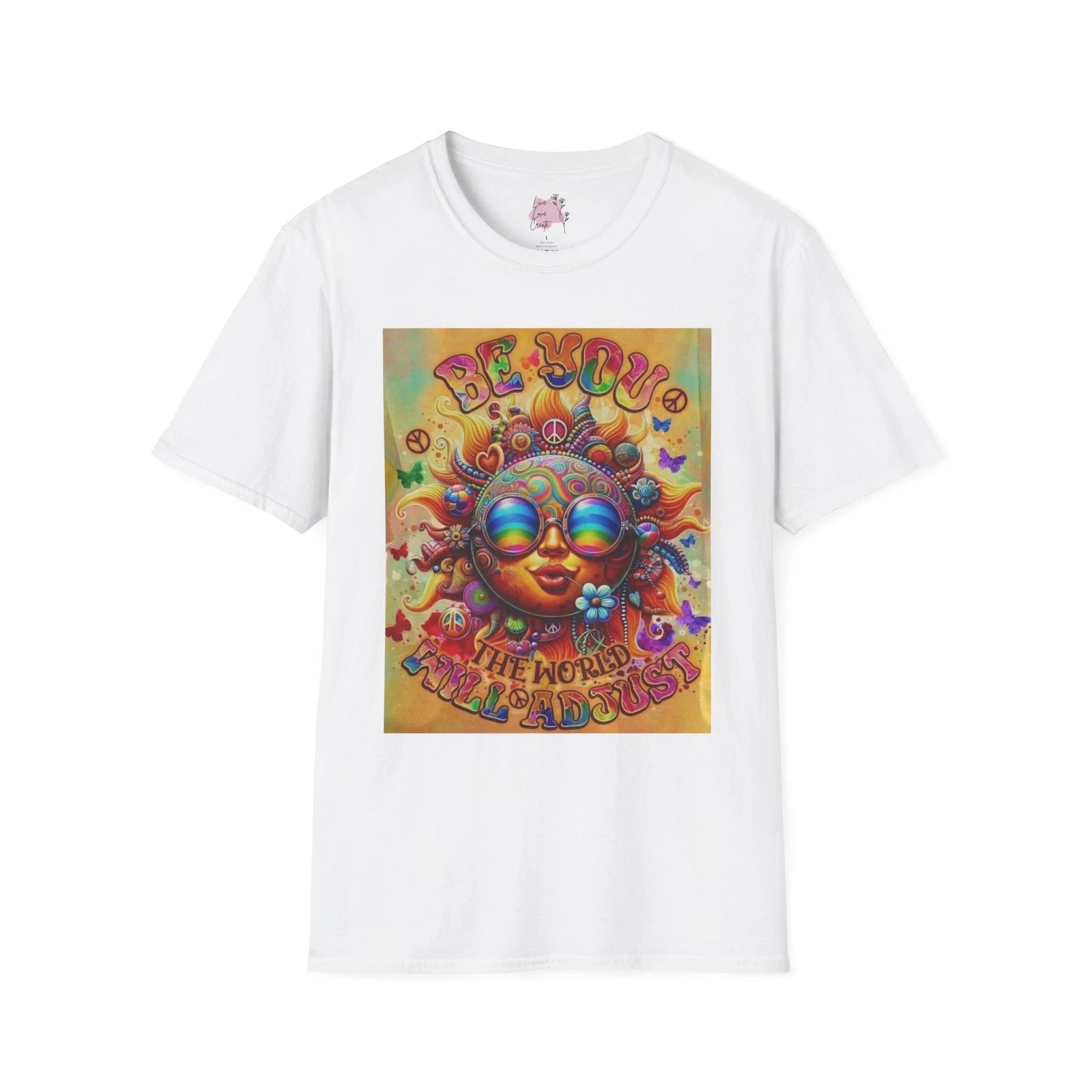 Boho Sun Graphic Tee, Be You Shirt, Festival Wear, Unisex T-Shirt, Motivational