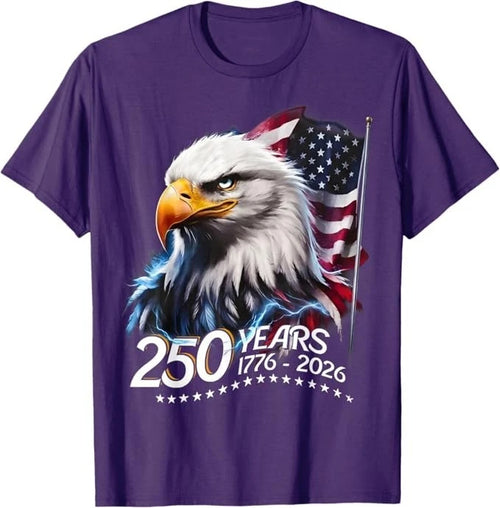 250 Years American 250th Anniversary Patriotic USA 4th July T-Shirt