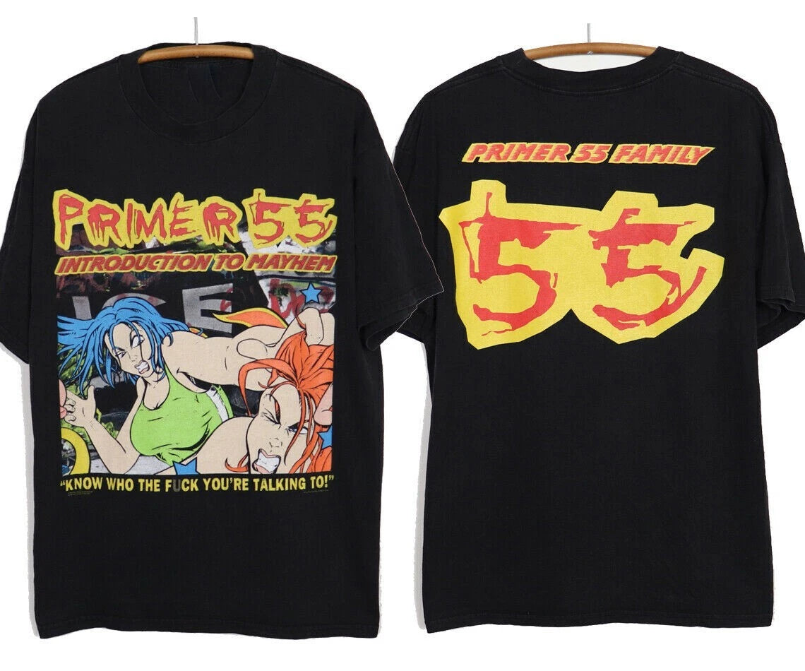 Vintage T-shirt 2000 for Fan Primer 55-Double-Sided shirt