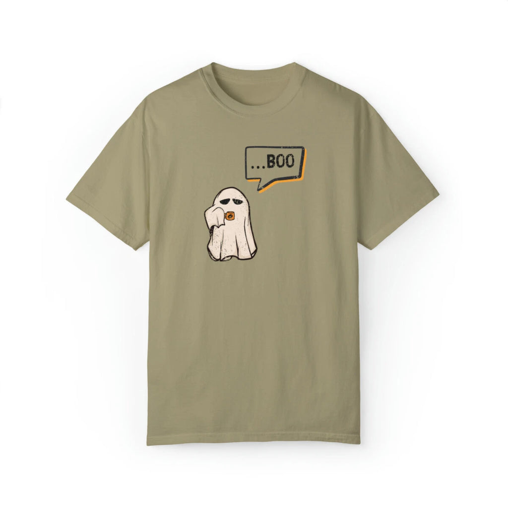 Need Coffee T-Shirt, Halloween Ghost Shirt, Sarcastic Funny Halloween Shirt
