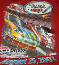 2007 NASCAR Men's XL T-Shirt Bristol Motor Speedway Y2K Large Graphic