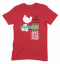 Woodstock Festival Poster T-Shirt - Vintage 1960s Hippie Psychedelia