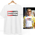 Brad Pitt Champion T-Shirt Cliff Booth Once Upon a Time In Hollywood Unisex Tee
