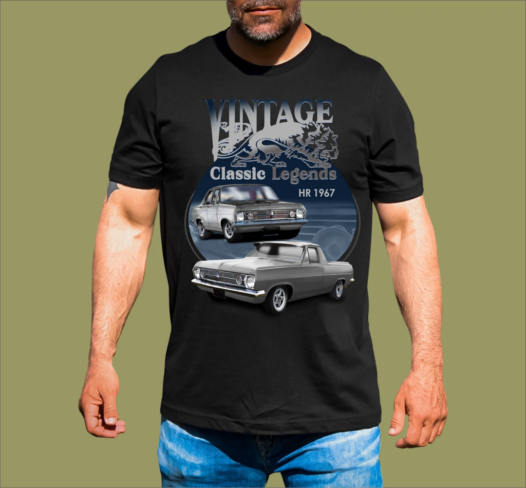 VINTAGE HOLDEN SEDAN AND UTE T-SHIRT