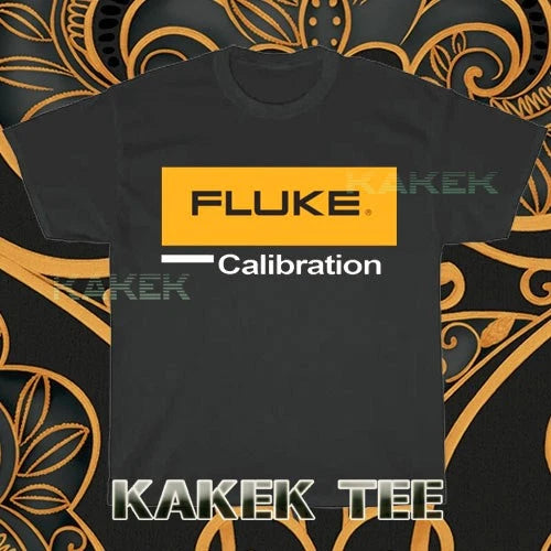 New Shirt Fluke Calibration Logo American T-Shirt Funny Size S to 5XL