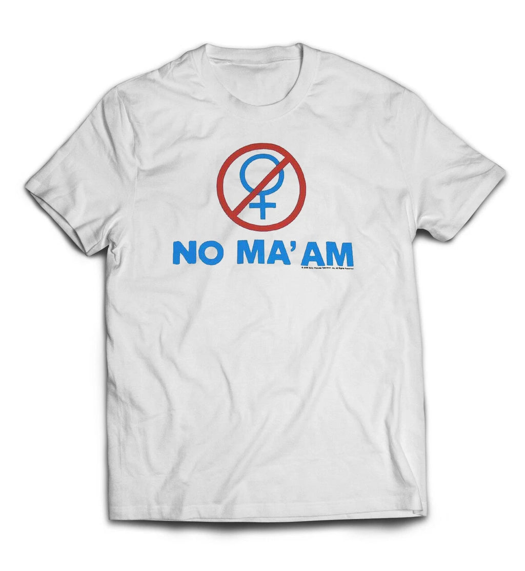 Adult Married With Children Funny TV Show Al Bundy NO MA'AM T-shirt Graphic Tee