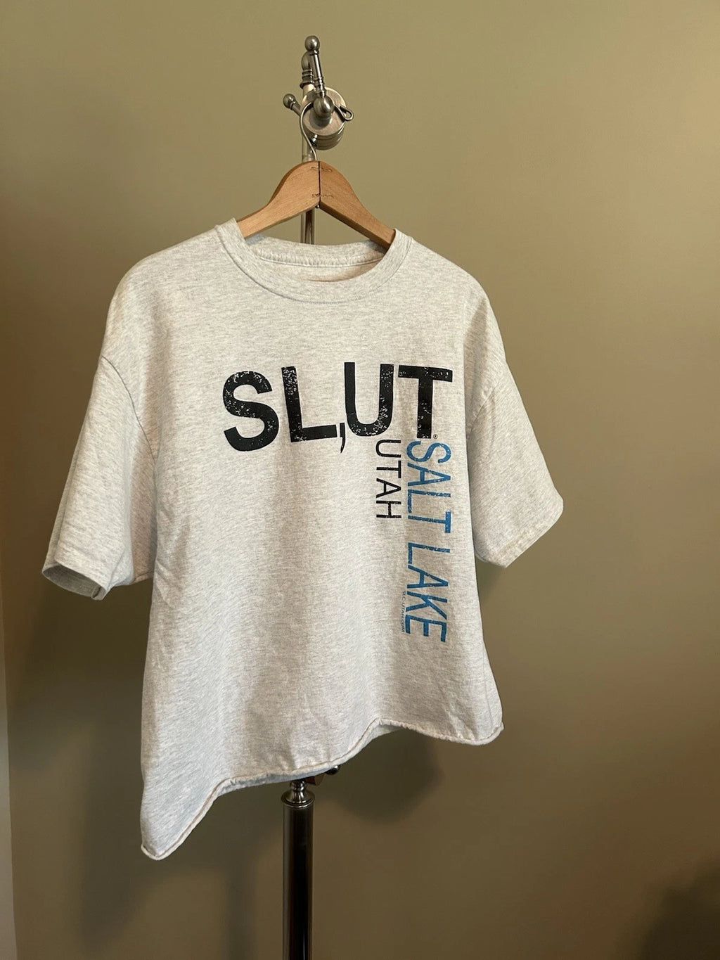 Salt Lake City Utah Unisex Cropped Shirt