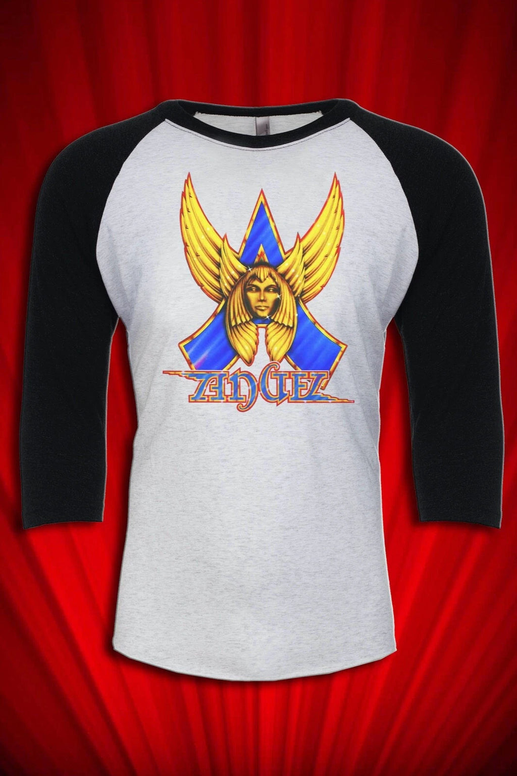 Angel 1977 Vintage Tour Jersey T-SHIRT FREE S&H USA Glam Rock Helluva Band