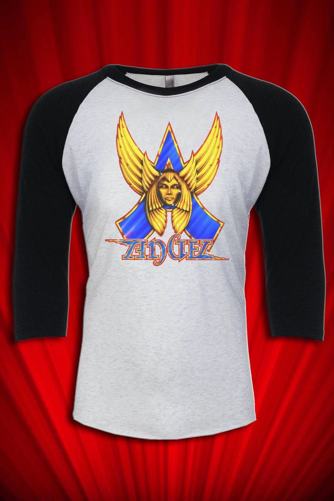 Angel 1977 Vintage Tour Jersey T-SHIRT FREE S&H USA Glam Rock Helluva Band