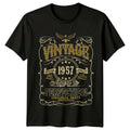 Made In 1957 Mens T Shirt 69th Birthday Gift Aged To Perfection