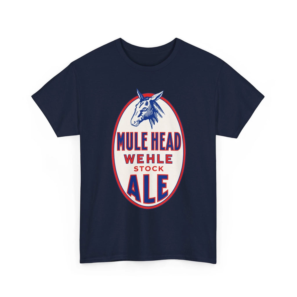 Mule Head Stock Ale Wehle Brewing West Haven CT 1930s Retro Breweriana T-Shirt