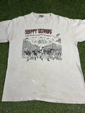 Vintage 90s Sloppy Seconds ‘ Let’s Kill The Trendy ‘ Punk Rock Band T-Shirt XL