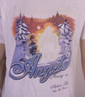 vintage 00s Y2K Angels Among Us T-Shirt Light Activated Religious Xian SZ L
