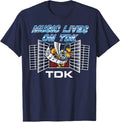 Music Lives On TDK - Vintage 80s TDK T-Shirt