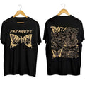 Paramore Riot T-Shirt Graphic Print Unisex Cotton BLACK Tees