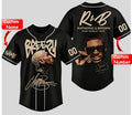 Custom Chris Brown 2026 Baseball Jersey, The R&B Tour Jersey Shirt
