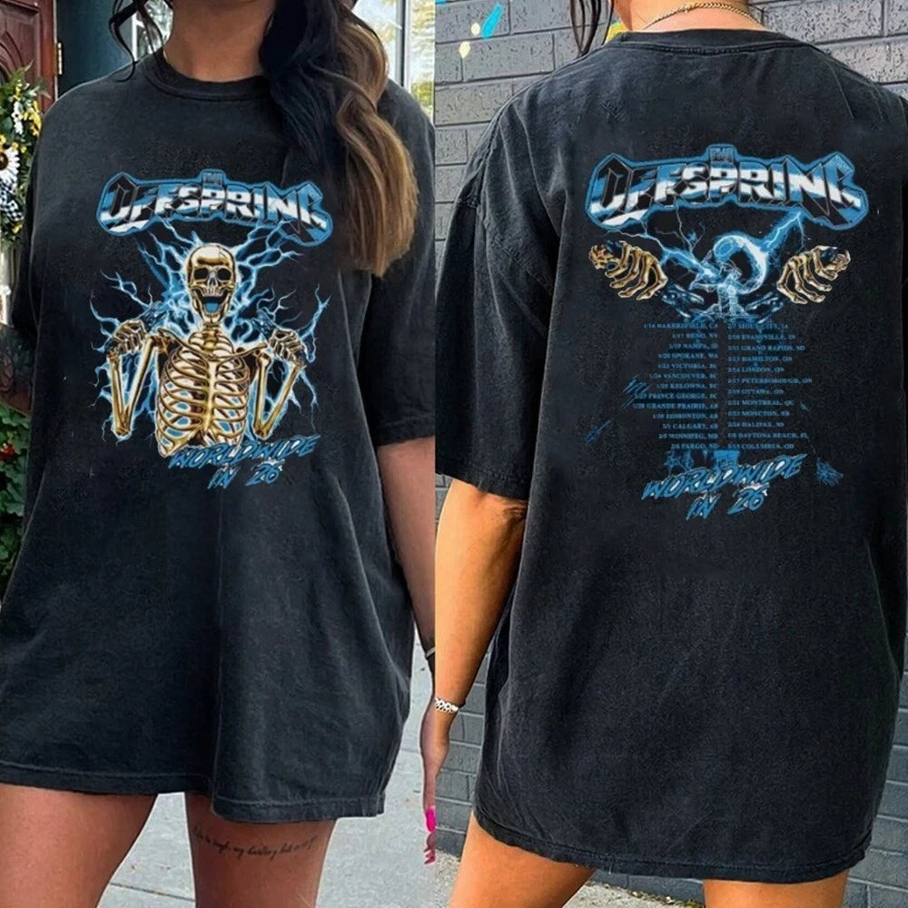 The Offspring Tour Shirt 2026, Vintage The Offspring Tee for Punk Rock Fans