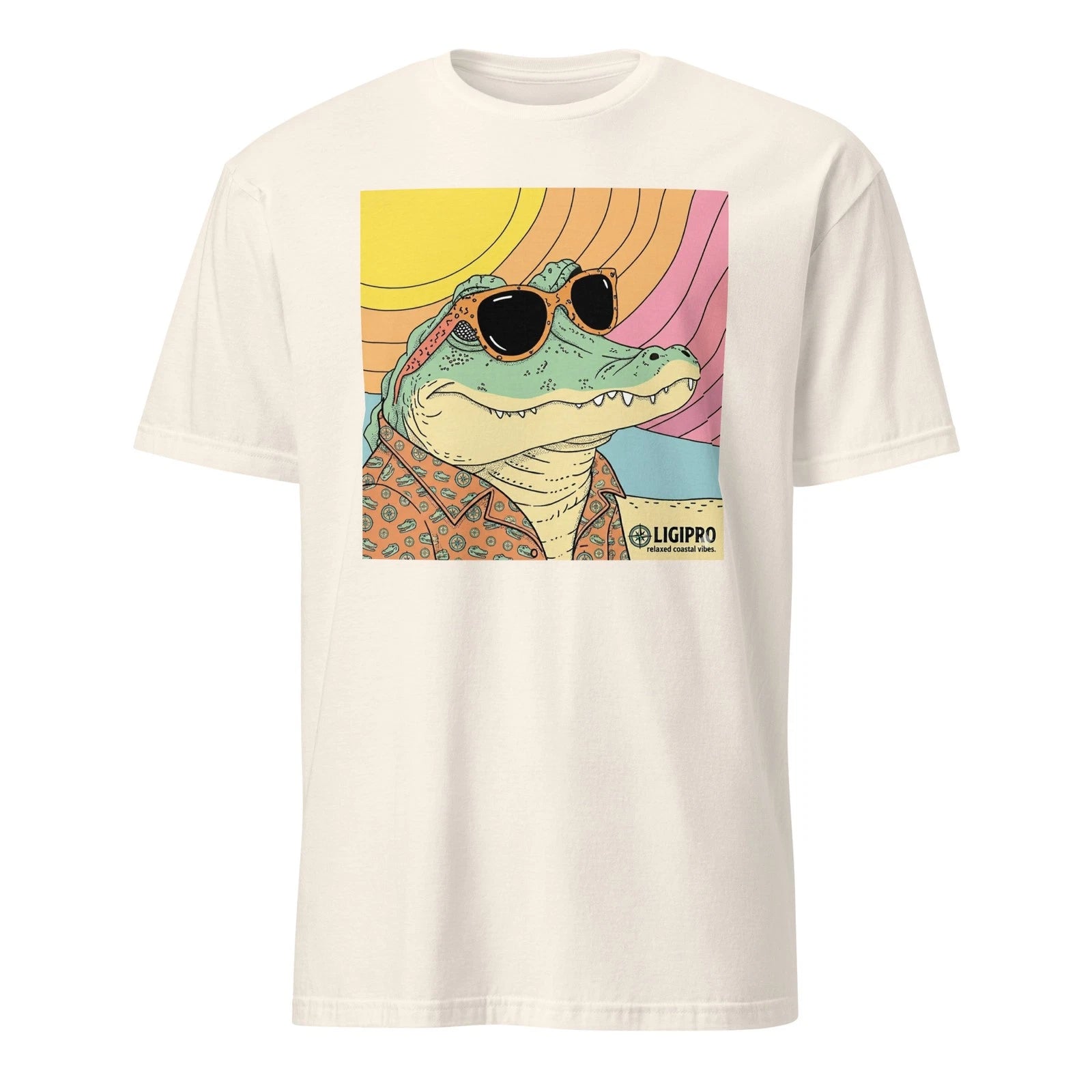 Camiseta Cocodrilo Retro Vintage - Estilo Surf 90s Relaxed Graphic T-Shirt