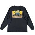 Bear Tail Ale Shirt Mens M Black Long Sleeve Smoky Mountain Brewing Beer Graphic