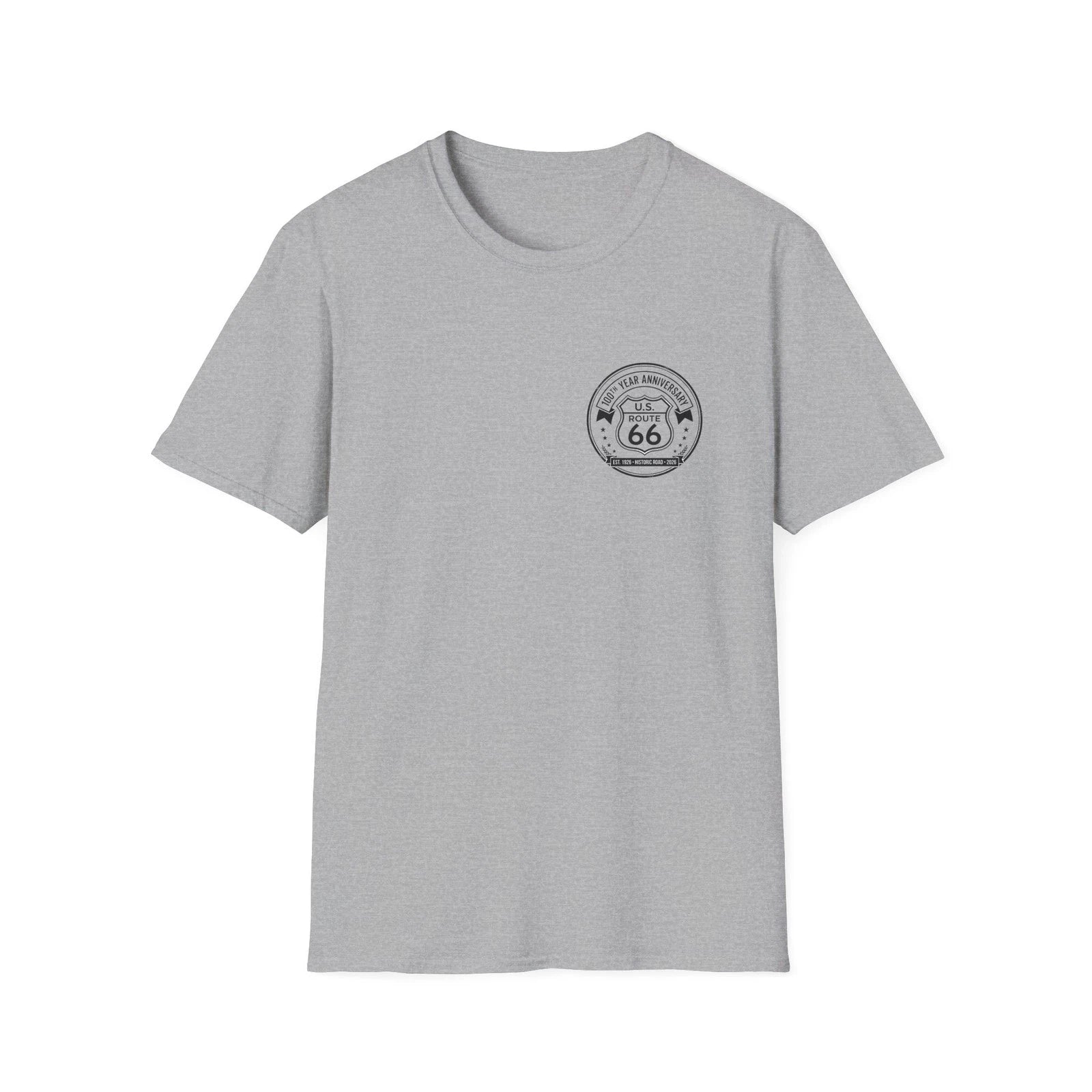 Route 66 Vintage Shield T-Shirt | 100th Year Anniversary