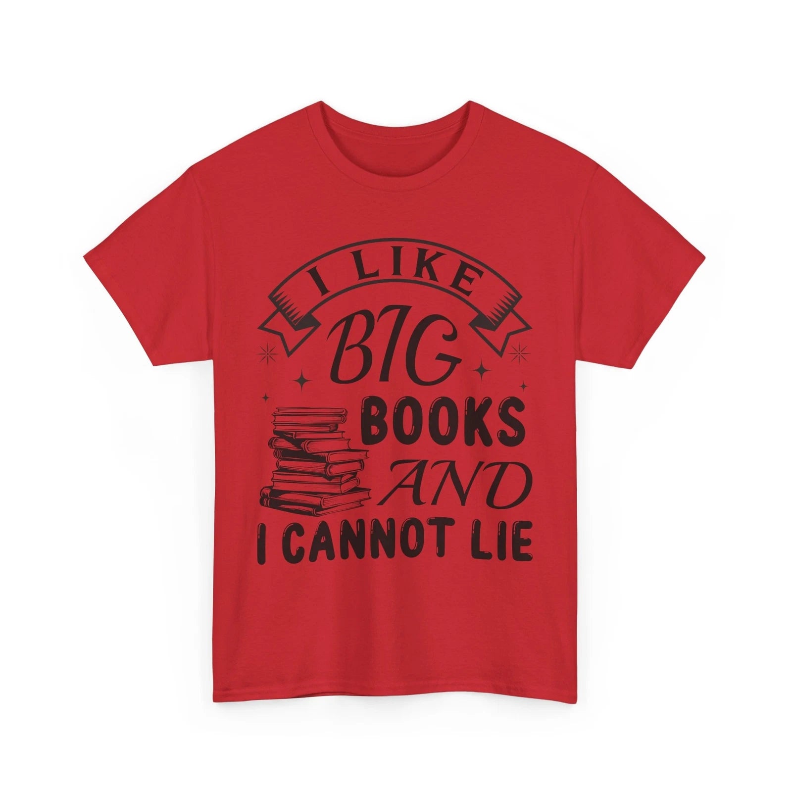 Book T-Shirt | Booktrovert T-Shirt | I LIKE BIG BOOKS and I CANNOT LIE Shirt