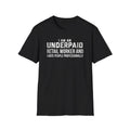 Retail Worker T-Shirt I Hate People Professionally Funny Customer Service Tee