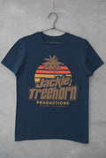 Retro Movie T Shirt Jackie Treehorn Productions Lebowski Big The Cult Classic