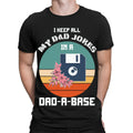 I Keep All My Dad Jokes Fathers Day Gift Funny Humor Mens T-Shirts Top #TA-89