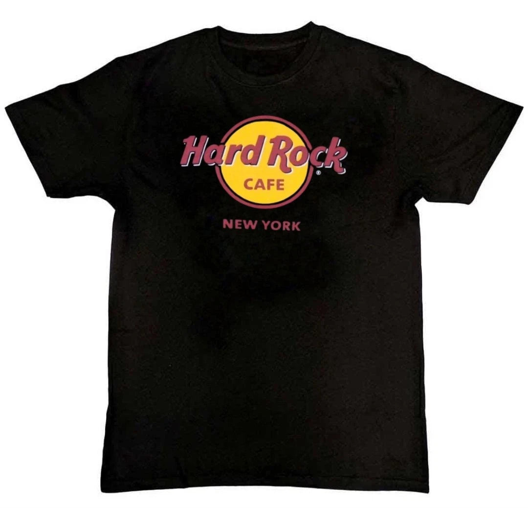 Hard Rock Cafe New York Graphic Print Unisex Mens T-Shirt S M L XL 2 3 4 XL