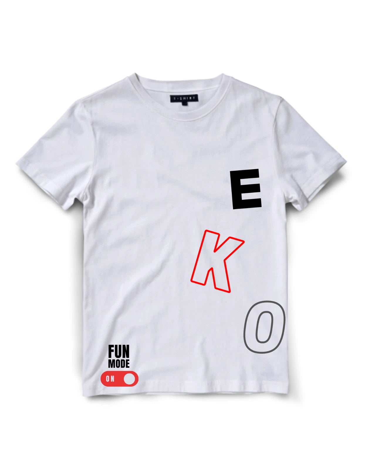 Fun Mode Cool Design T-Shirt Unisex Jersey Short Sleeve Tee