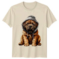 Cute Dogue De Bordeaux Puppy T-Shirt Mastiff Christmas Gift For Him And Her