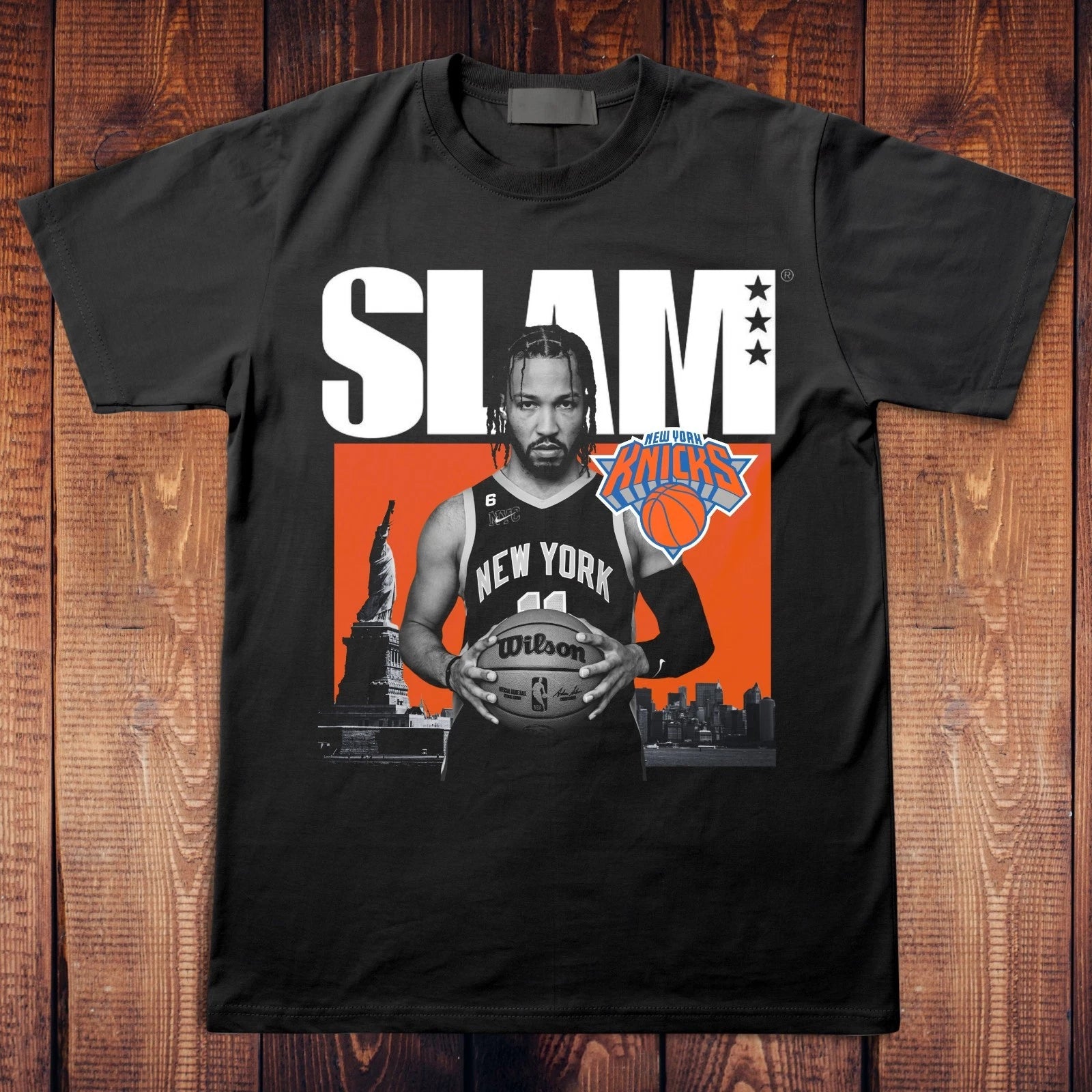 Jalen Brunson NY Slam UNOFFICIAL Cover Unisex T Shirt