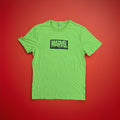 Marvel Comics Bright Green Slime Logo Minimalist Tshirt By Old Navy Size Medium