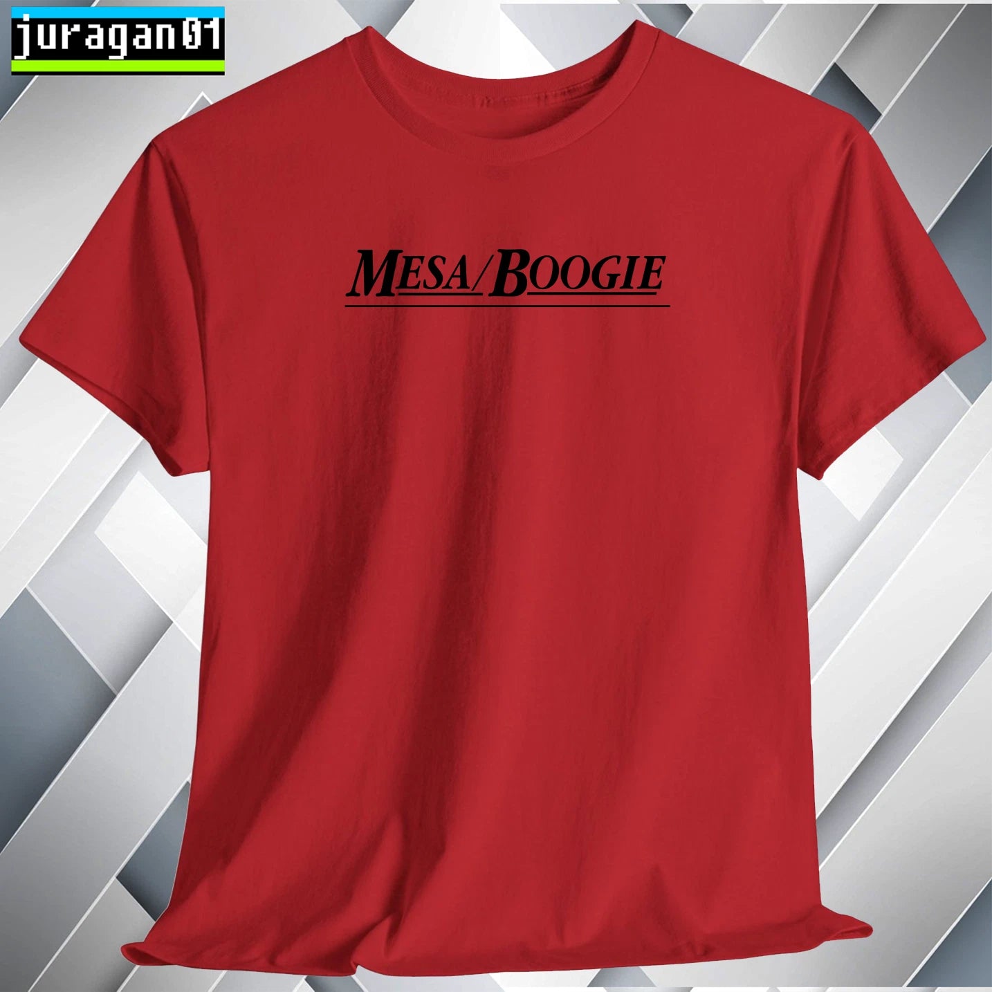 Mesa Boogie Guitar Strings T-Shirt Black Navy White Grey Red Orange Size S-5XL