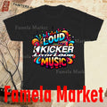 New Kicker Livin Loud Audio Logo Men's T-Shirt 1 funny size S to 5XL