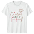 Created With A Purpose Womens T-Shirt Mothers Day Gift For Her