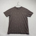 Y2K SOHO NYC T-Shirt Dark Brown Men's L Art Doodle Street Art AOP Skater 2000's