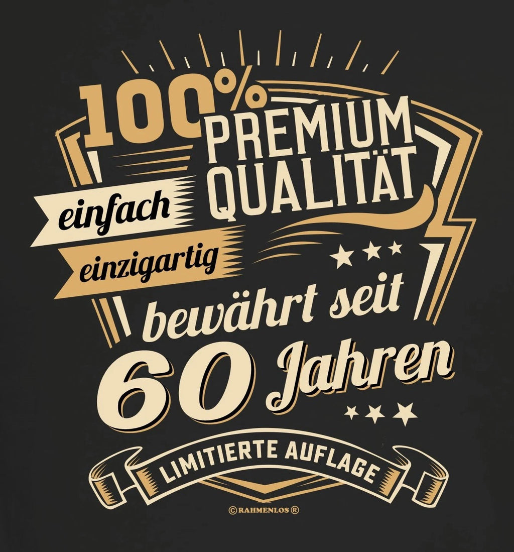 60th Birthday Men's T-Shirt 100% Premium Quality For 60 Years Quote Shirt