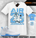 Shirt Matching AJ 12 Melo 2025 Denver Nuggets To Match Sneaker Vintage Air MJ 23