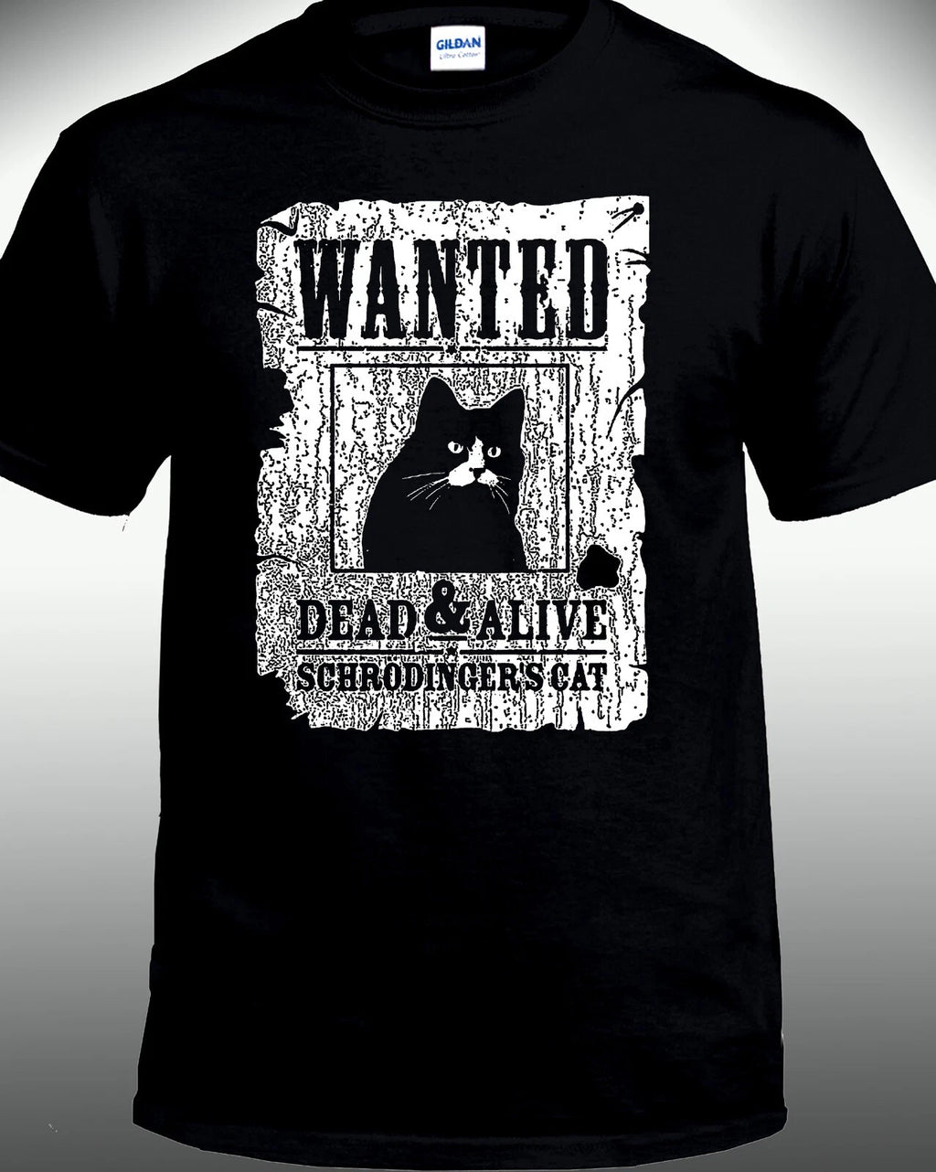 Wanted Dead & Alive "Schrodinger's Cat" T-shirt