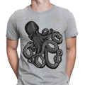 Octopus Japanese Calligraphy Anime Martial Arts Mens Womens T-Shirts Tee Top#6ED